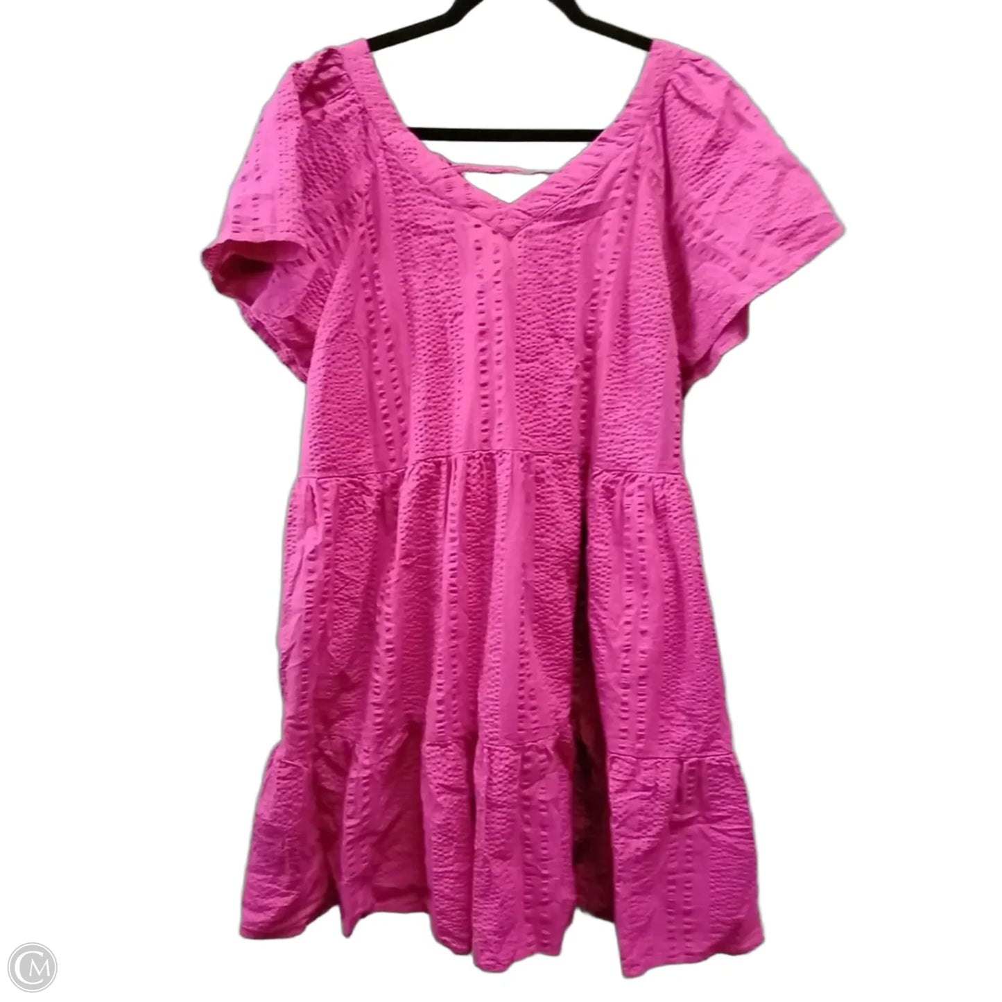 Dress Casual Midi By Sonoma In Pink, Size: 18