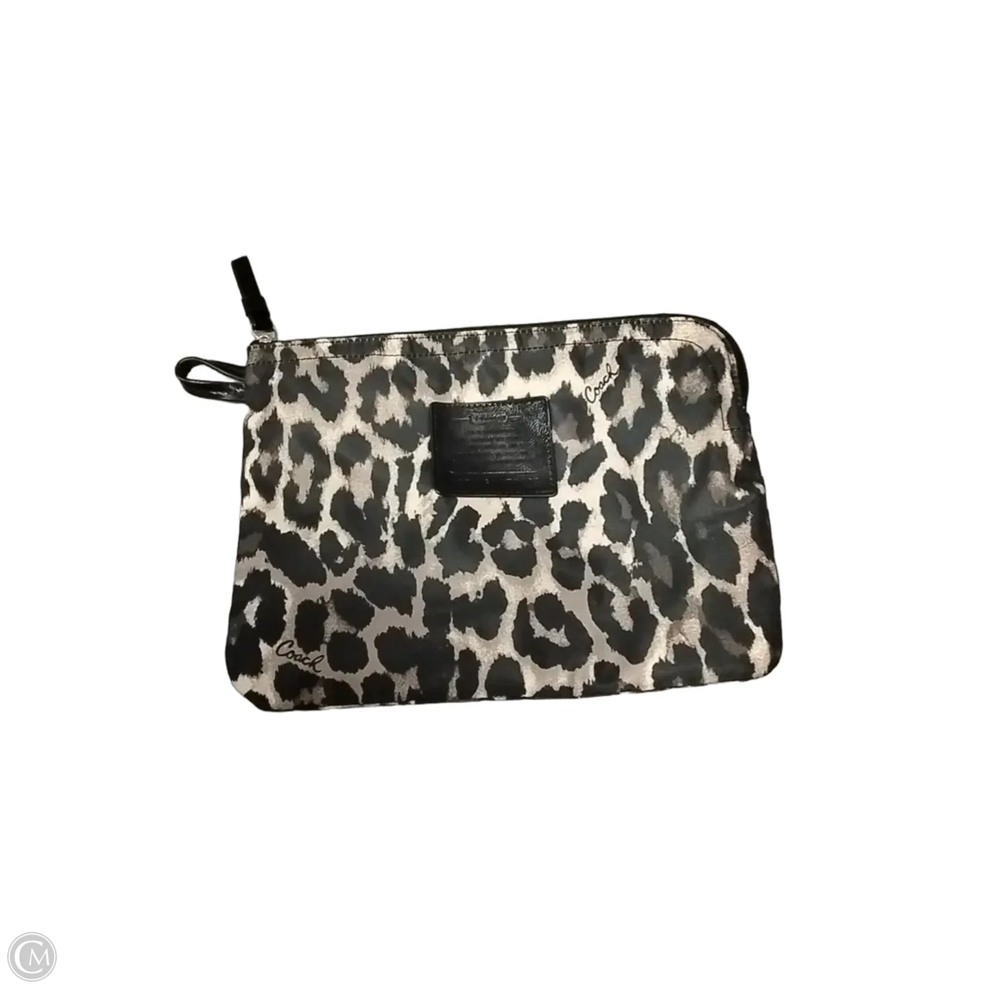 Makeup Bag Designer By Coach, Size: Small
