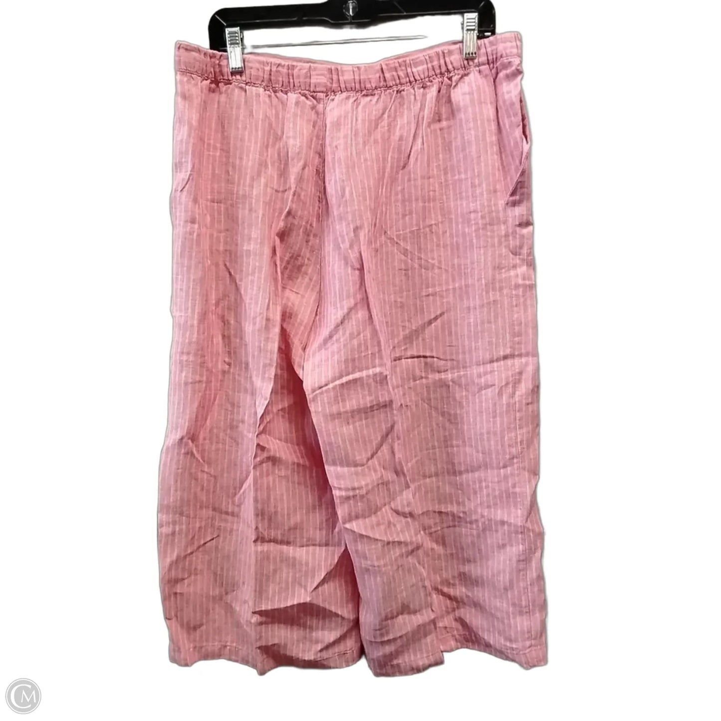 Pants Cropped By Ellen Tracy In Striped Pattern, Size: 12