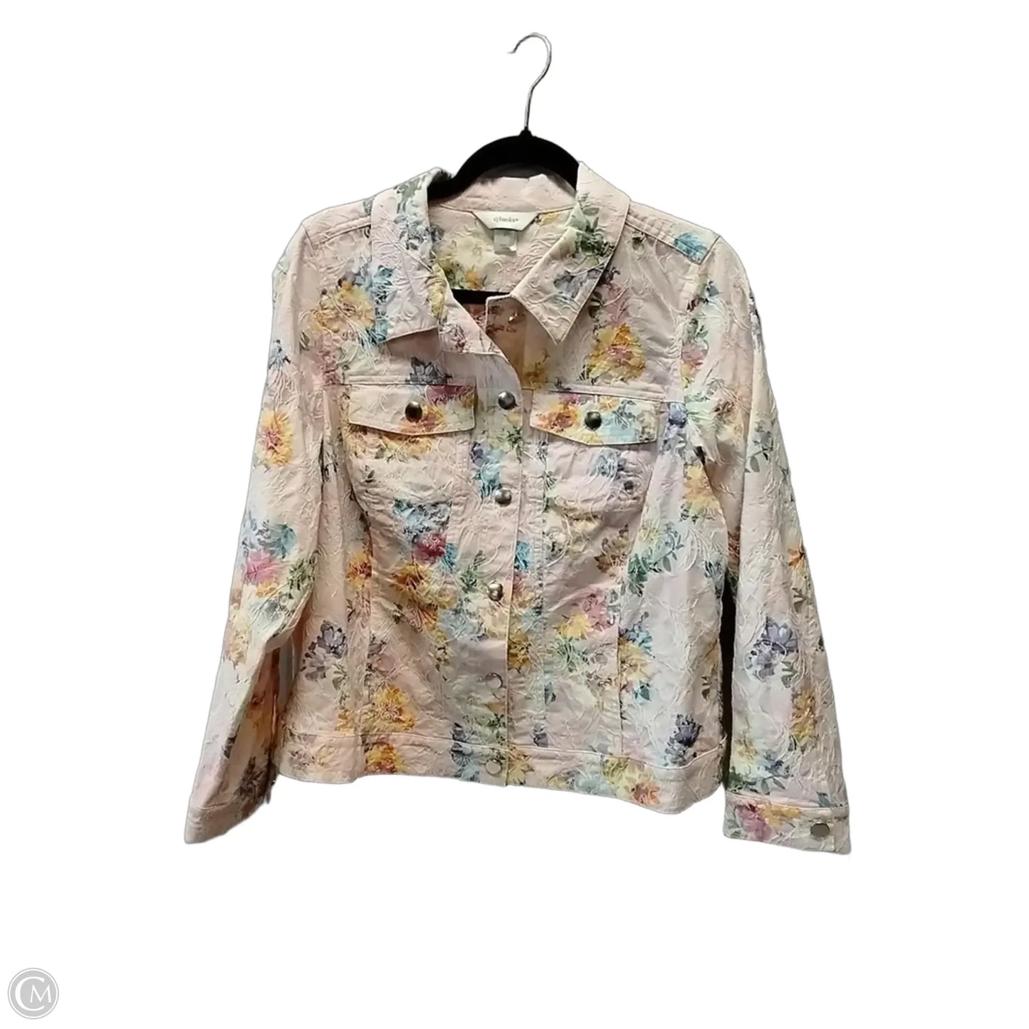 Jacket Other By Cj Banks In Floral Print, Size: Xl