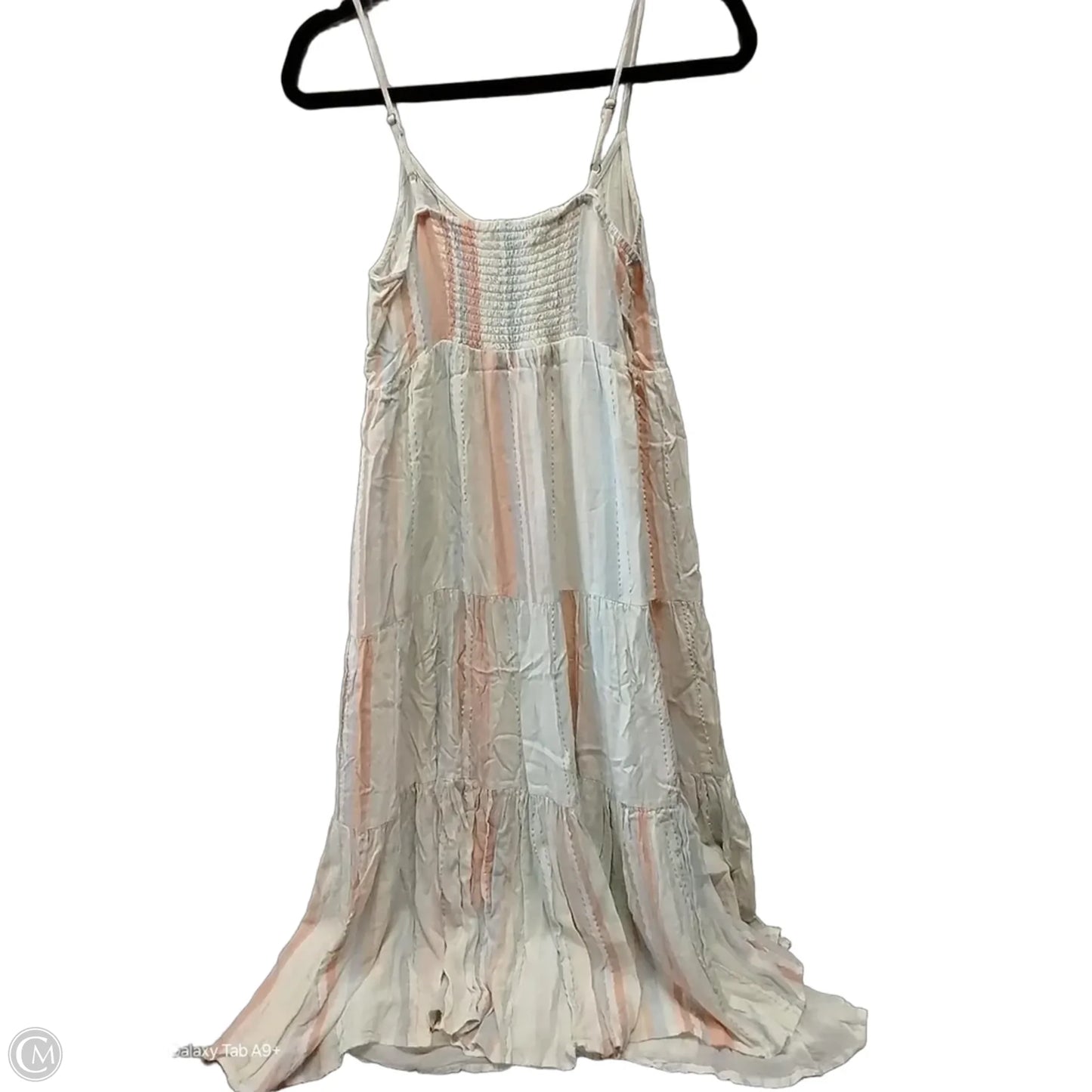 Dress Casual Midi By Versona In Striped Pattern, Size: 0