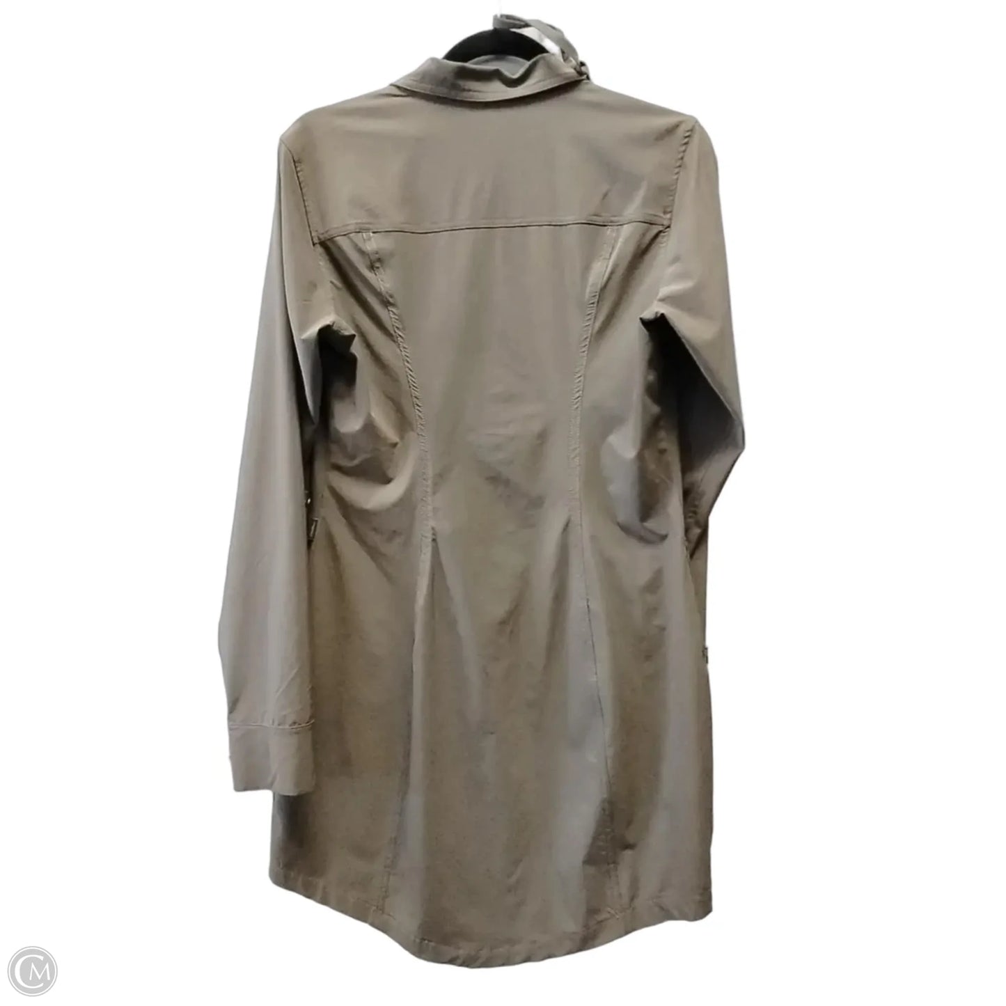 Dress Casual Midi By Eddie Bauer In Brown, Size: 10