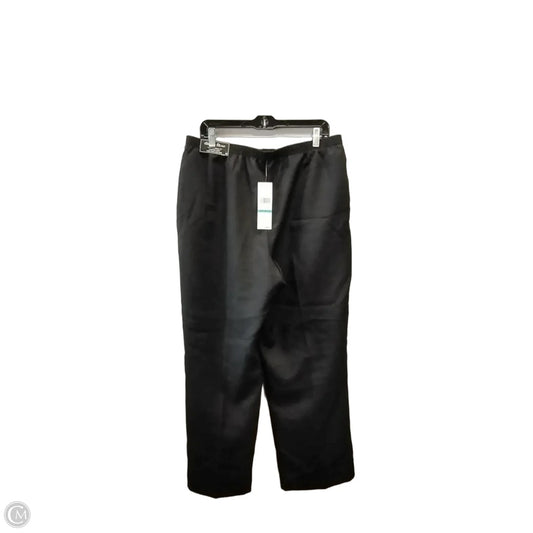 Pants Dress By Alfred Dunner In Black, Size: 16