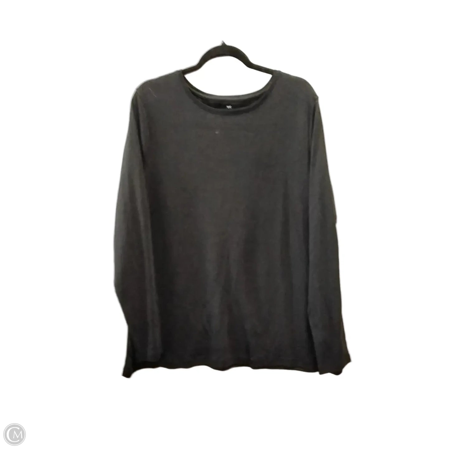 Top Long Sleeve By Talbots In Black, Size: 3x