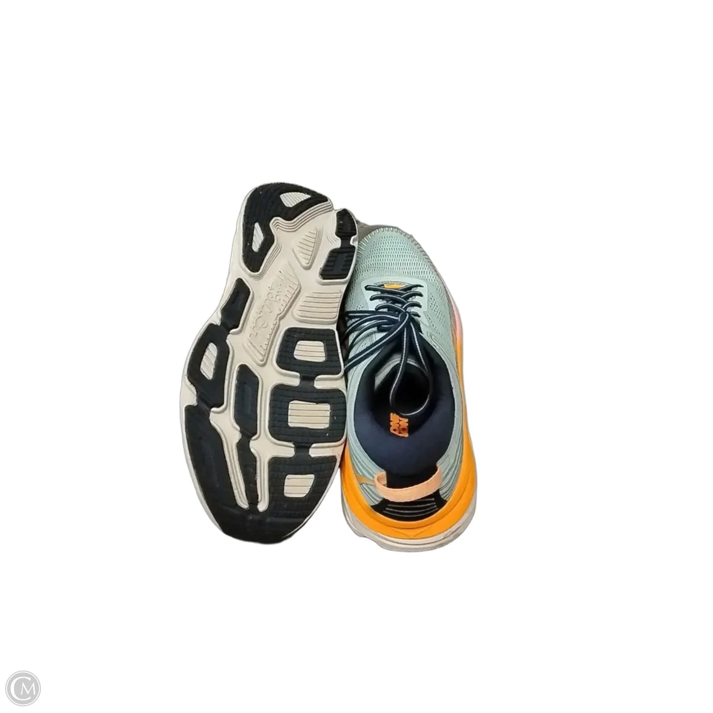 Shoes Athletic By Hoka In Blue & Orange, Size: 12