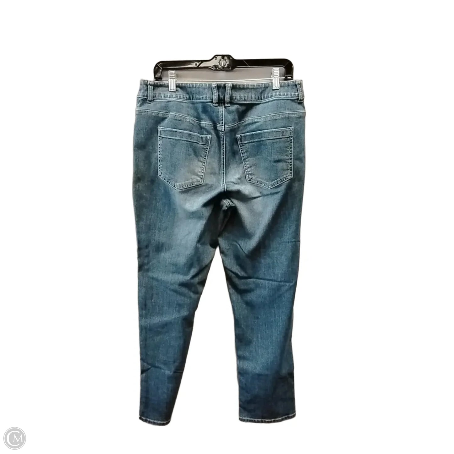 Jeans Straight By Chicos In Blue, Size: 10