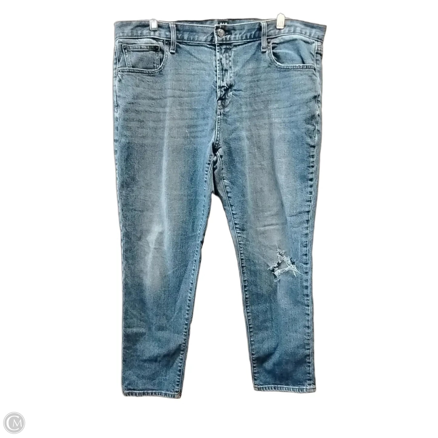 Jeans Straight By Gap In Blue, Size: 12