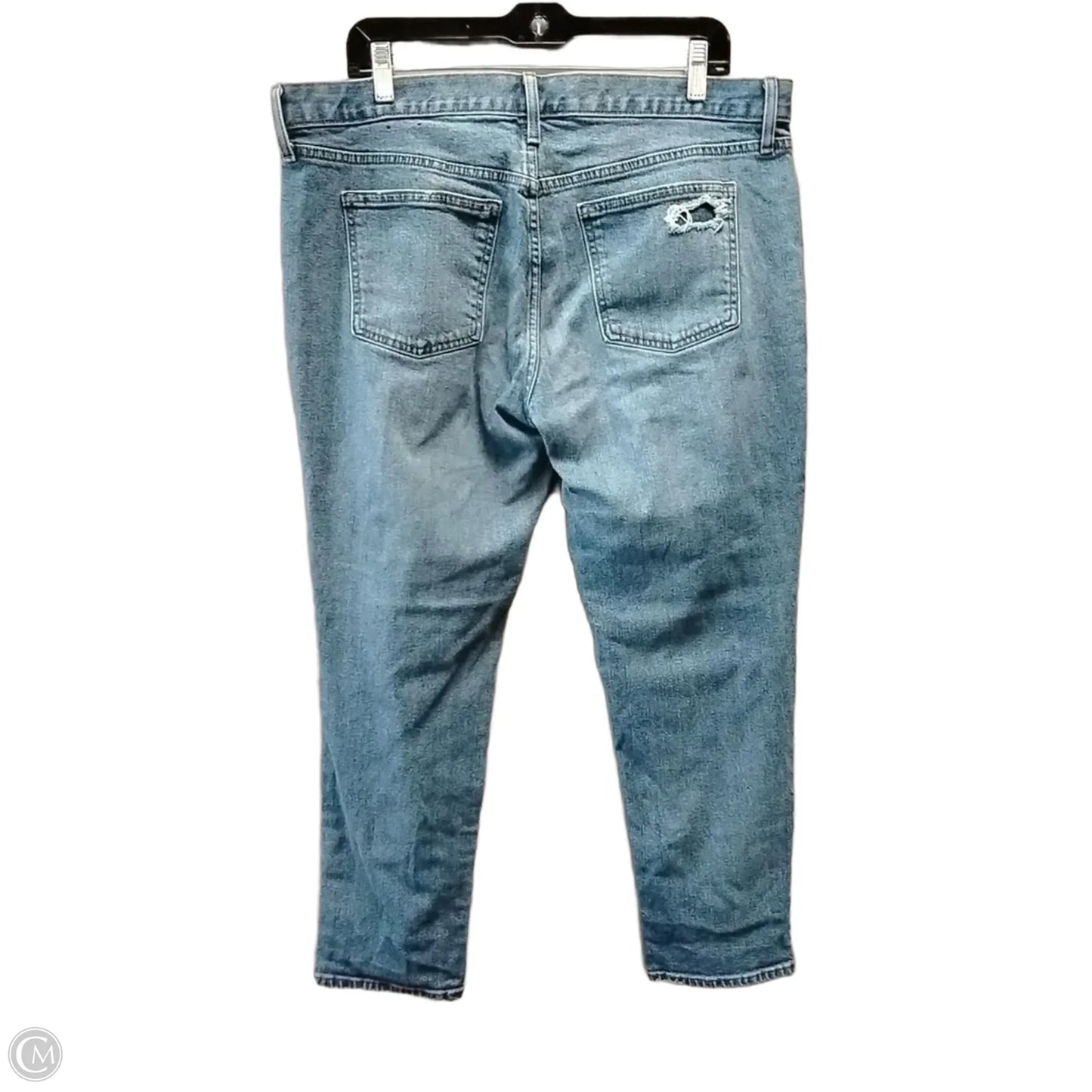 Jeans Straight By Gap In Blue, Size: 12