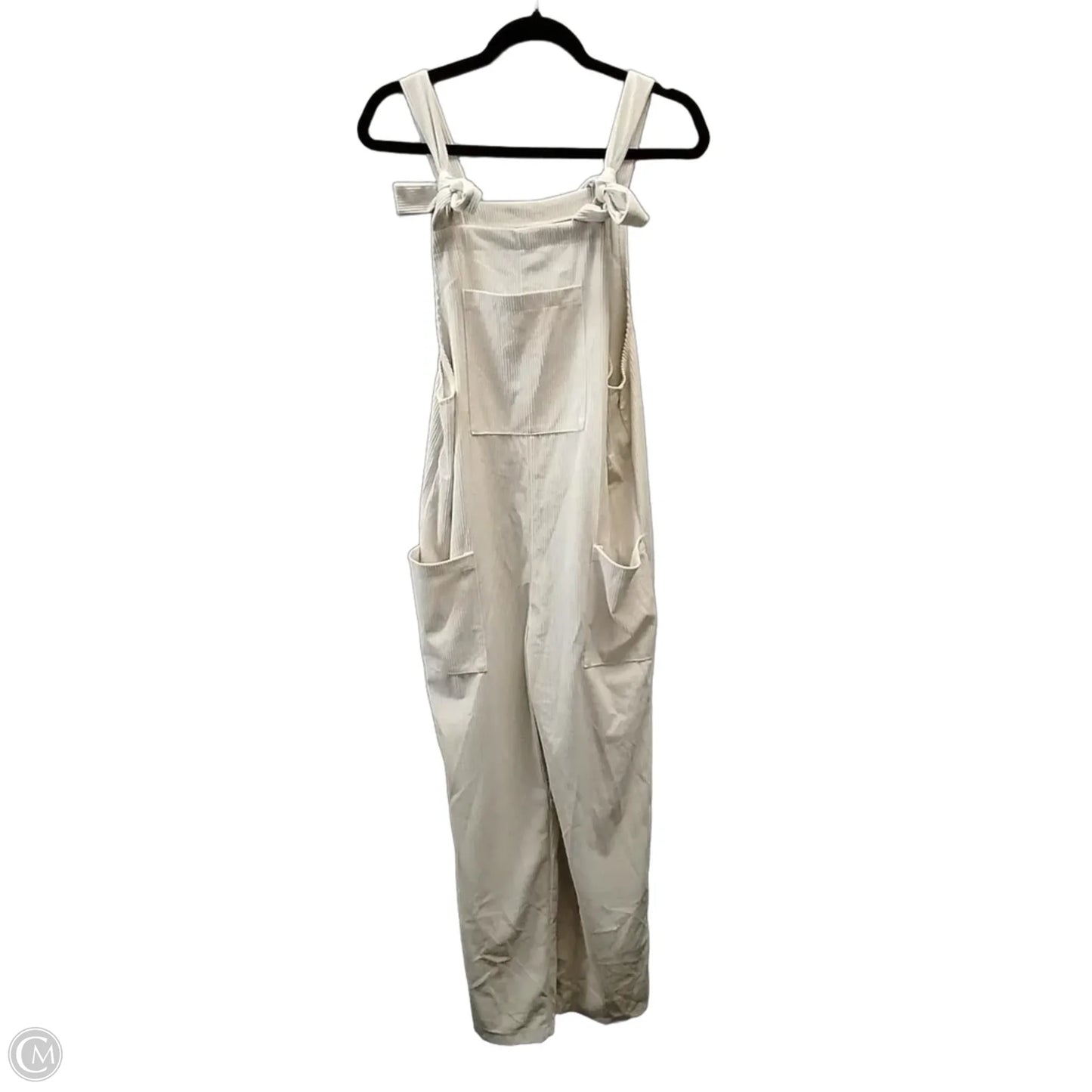 Overalls By Cme In Cream, Size: M