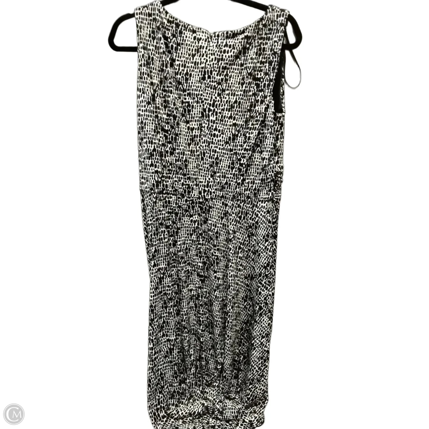 Dress Casual Maxi By Jessica Howard In Black & White, Size: 14