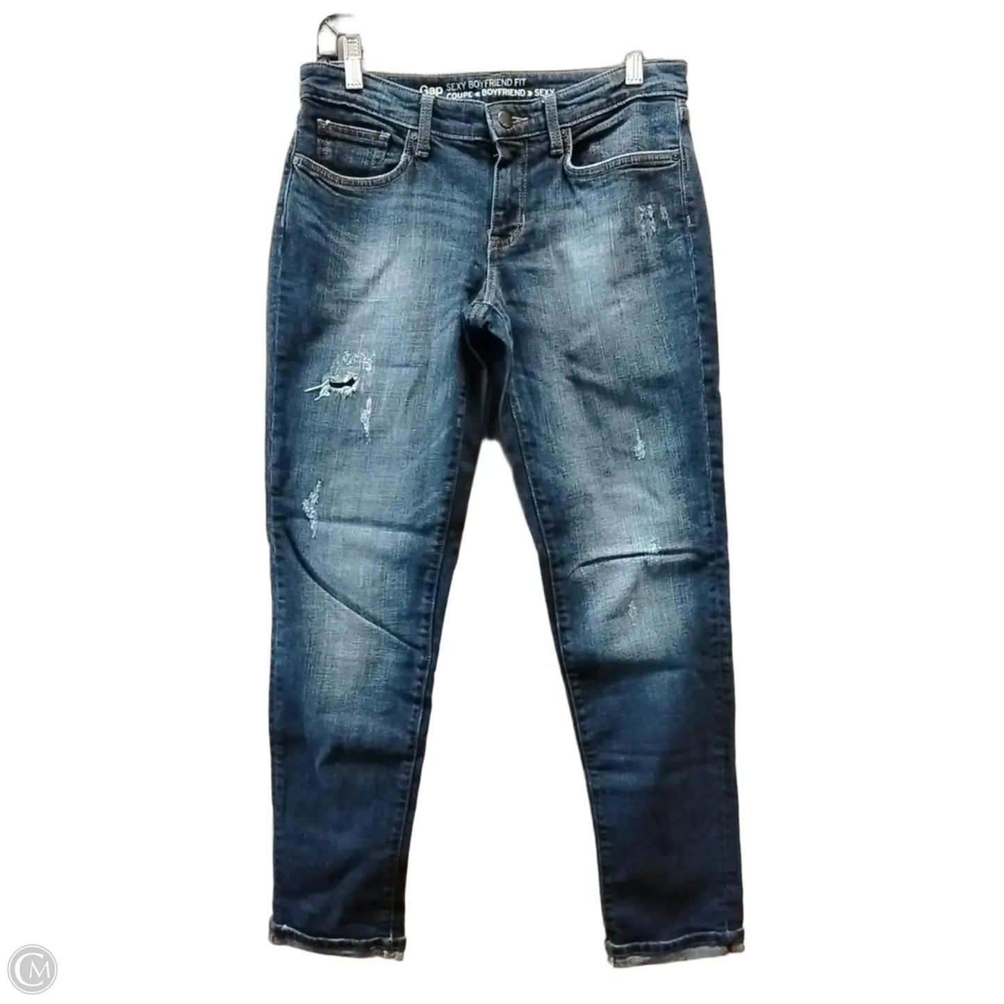 Jeans Boyfriend By Gap In Blue, Size: 2