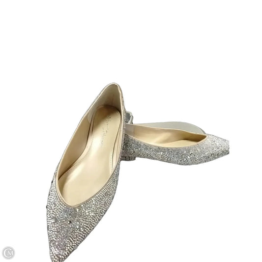 Shoes Flats By Betsey Johnson In Gold, Size: 7.5