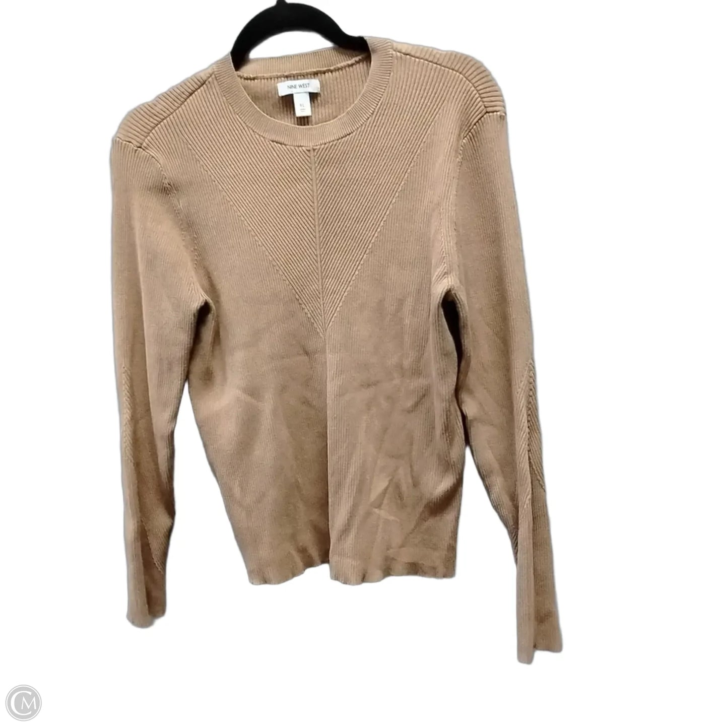 Sweater By Nine West In Brown, Size: Xl