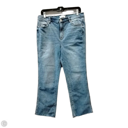 Jeans Straight By Loft In Blue, Size: 10