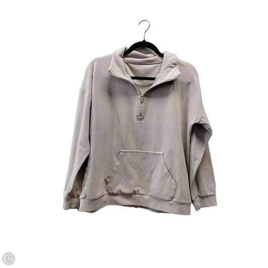 Sweatshirt Collar By Marc New York In Purple, Size: M