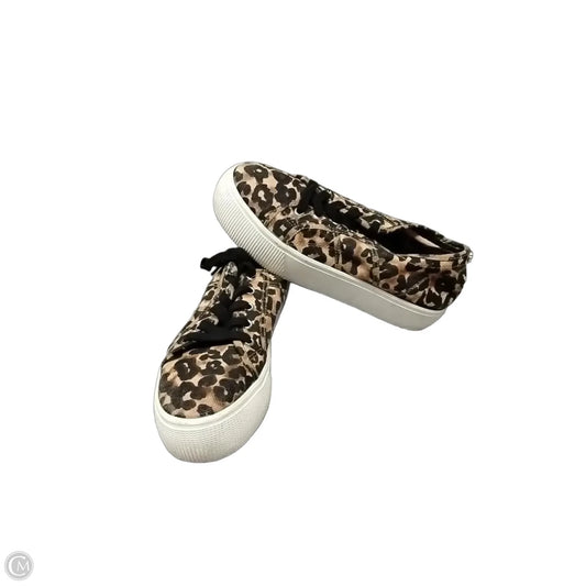 Shoes Sneakers By Steve Madden In Leopard Print, Size: 9