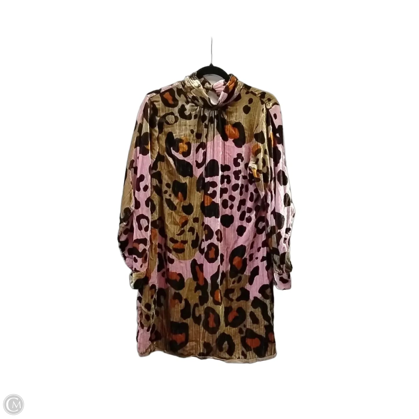 Dress Casual Midi By Anthropologie In Leopard Print, Size: 12p