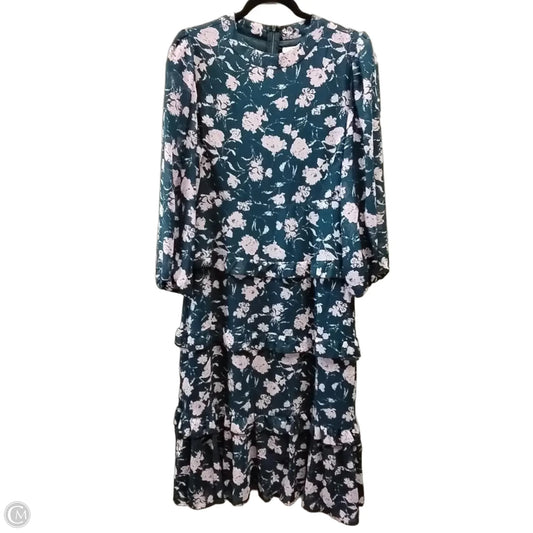 Dress Casual Maxi By Cme In Blue & Purple, Size: L