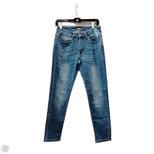 Jeans Skinny By Vocal In Blue, Size: 12
