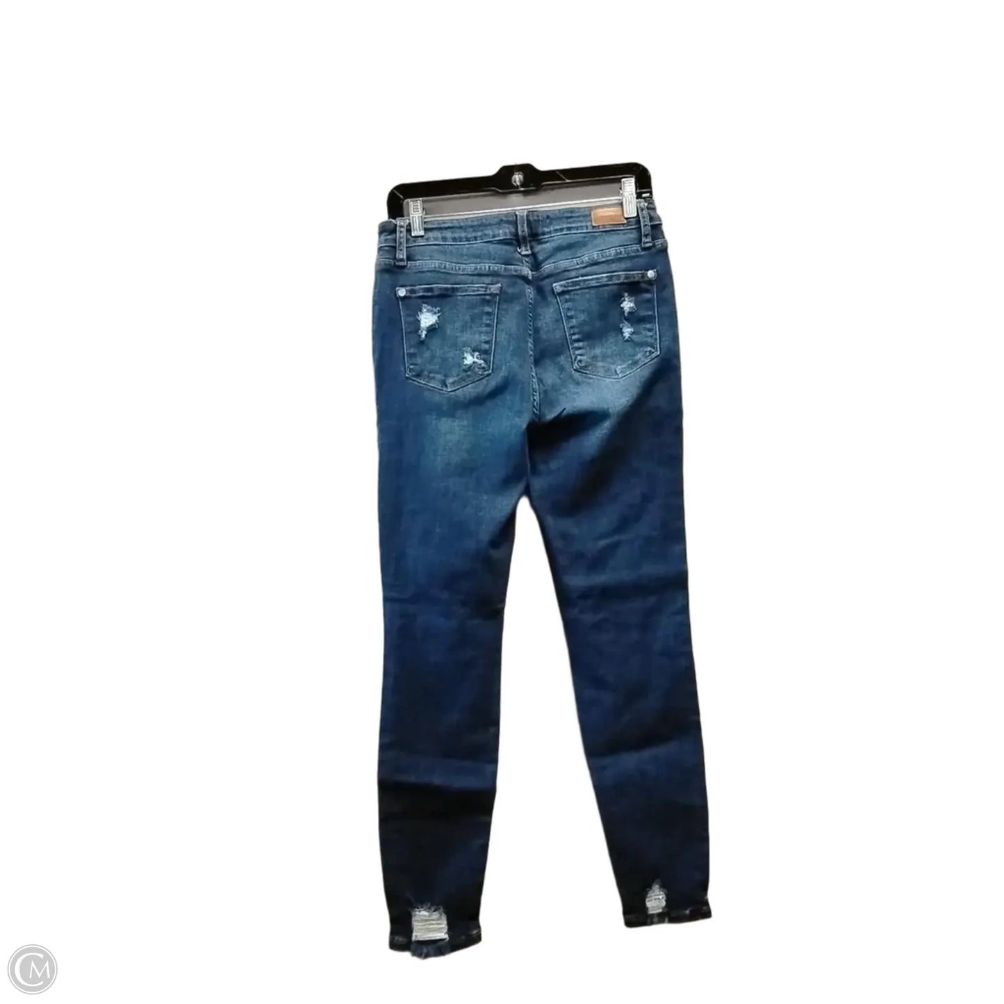 Jeans Skinny By Judy Blue In Blue, Size: 9