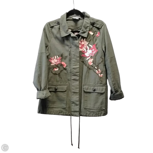 Jacket Other By Christopher And Banks In Green, Size: Mp