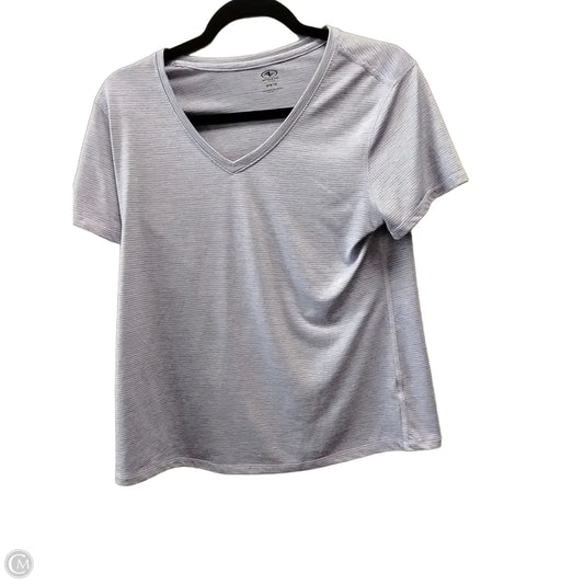 Athletic Top Short Sleeve By Athleta In Purple, Size: M