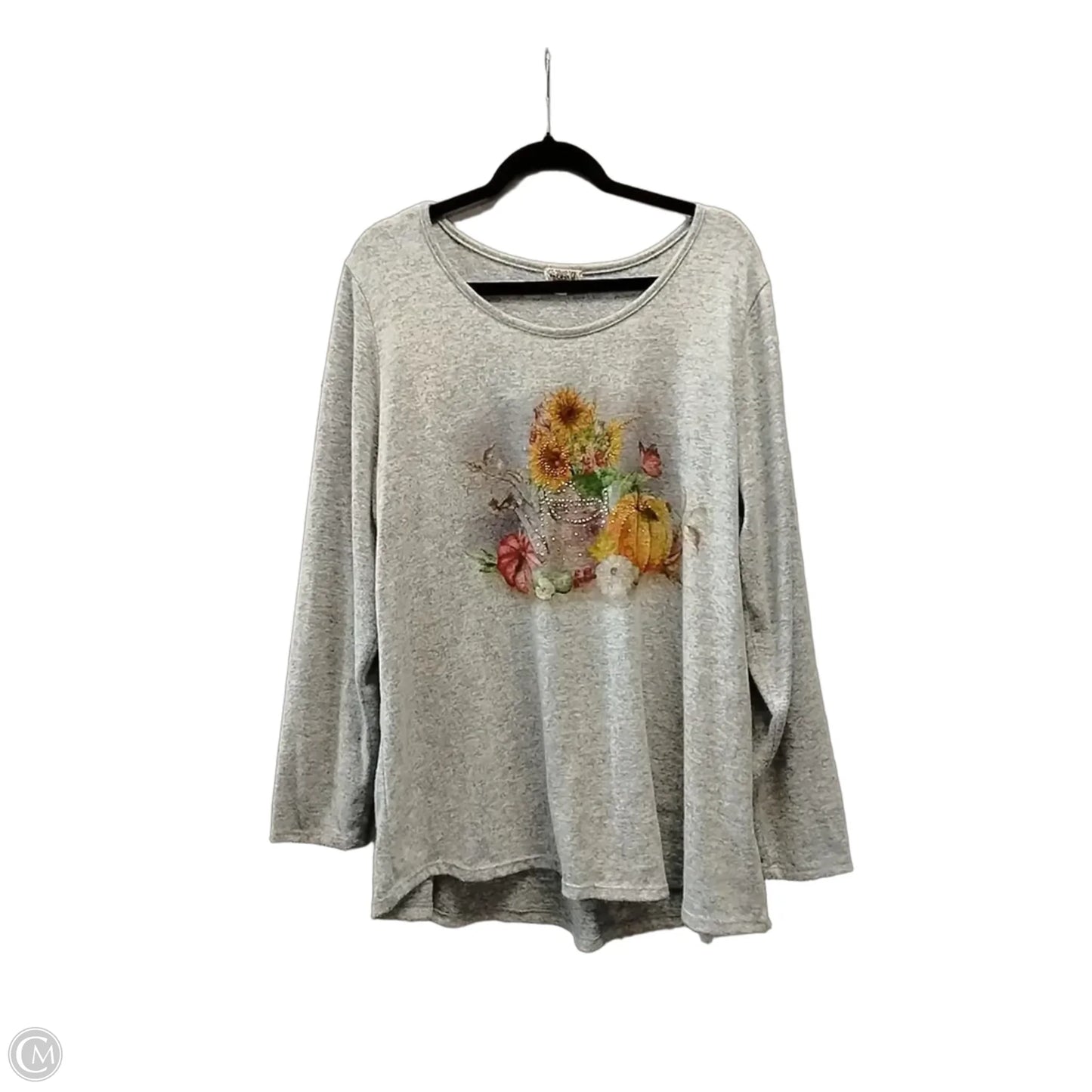 Sweater By One World In Grey, Size: Xxl