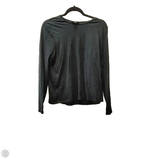 Top Long Sleeve By Banana Republic In Black, Size: L