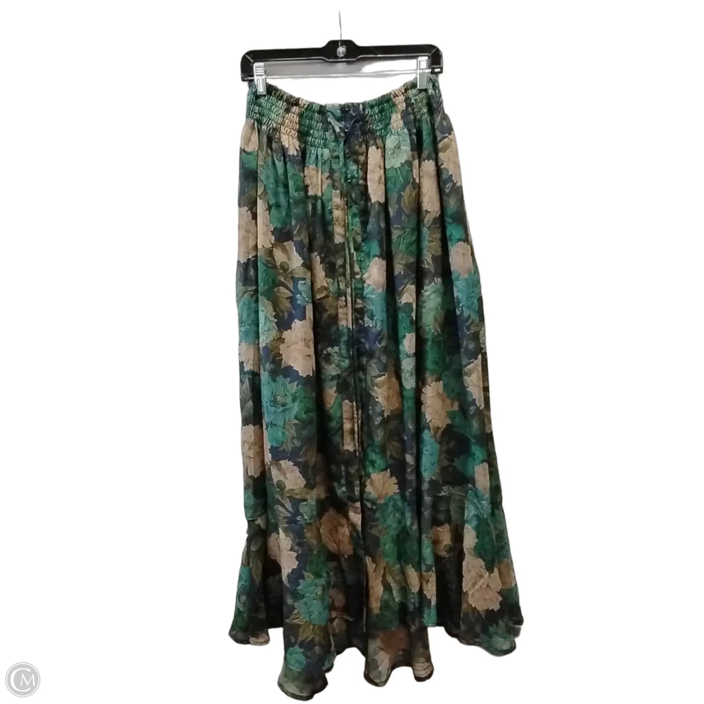 Skirt Maxi By Vici In Brown & Green, Size: 10