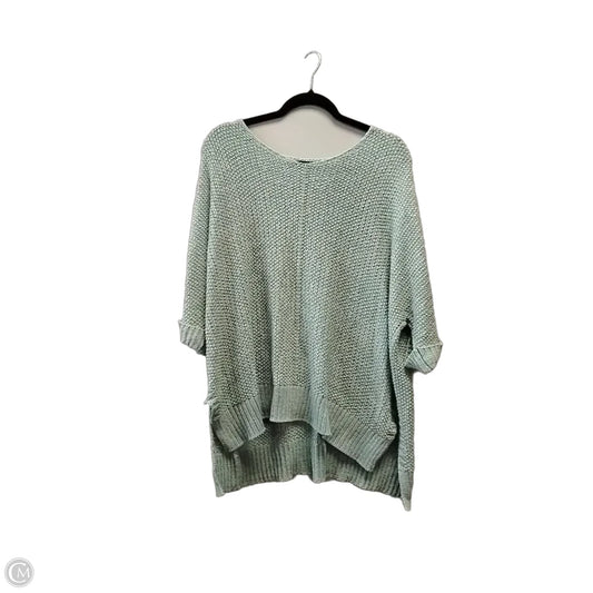 Sweater Short Sleeve By Easel In Green, Size: L