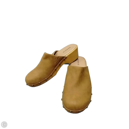 Shoes Heels Block By Torrid In Brown, Size: 8.5