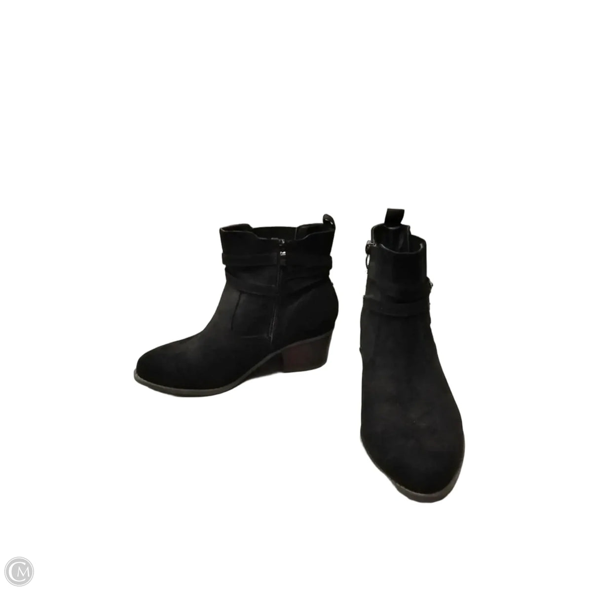 Boots Ankle Heels By Torrid In Black, Size: 9