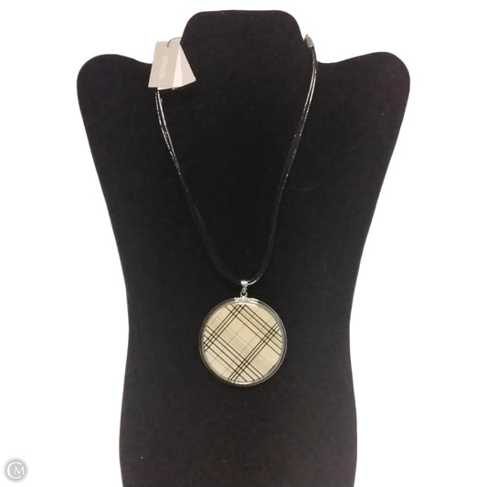 2 SIDED Necklace Pendant By Chicos