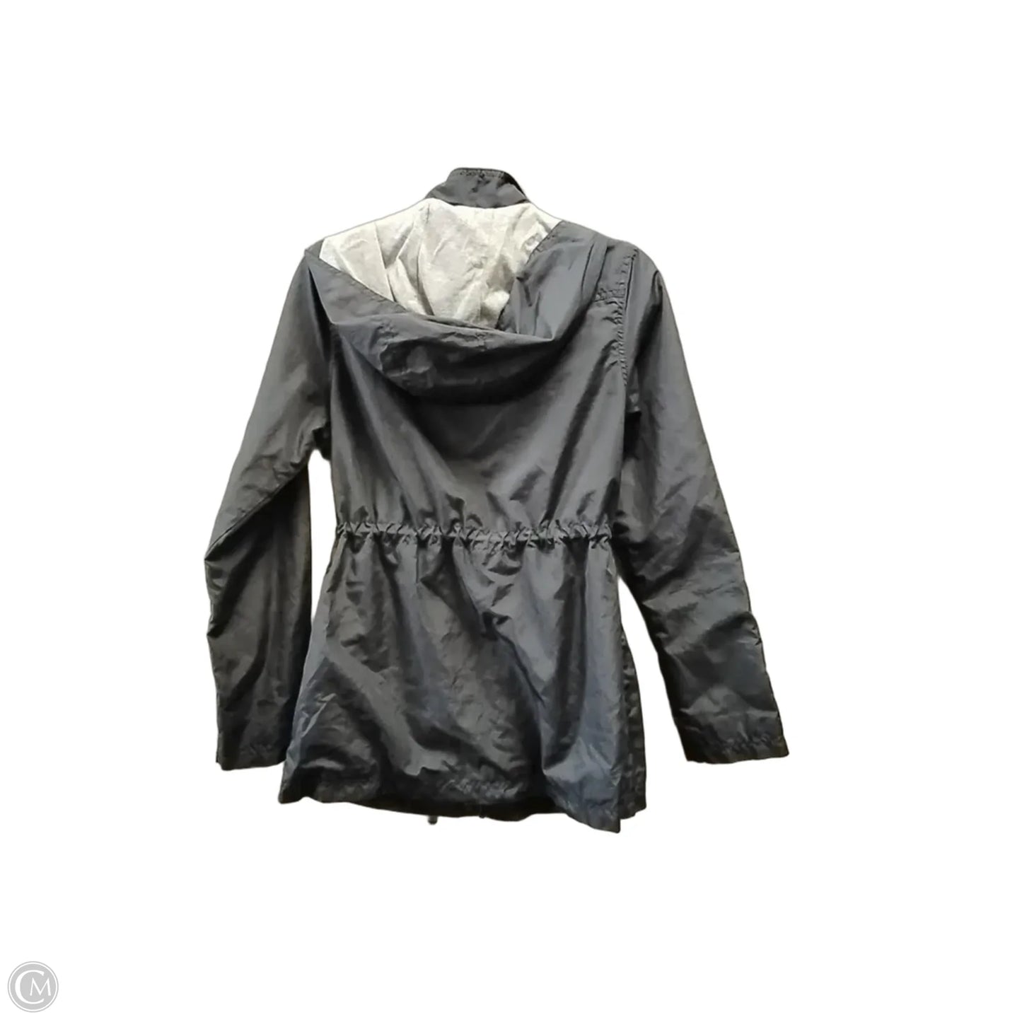 Coat Raincoat By Merona In Blue, Size: Sp