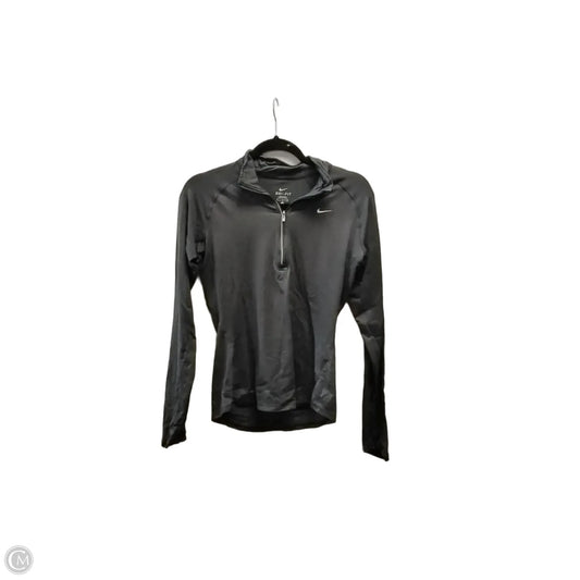 Athletic Jacket By Nike In Grey, Size: S