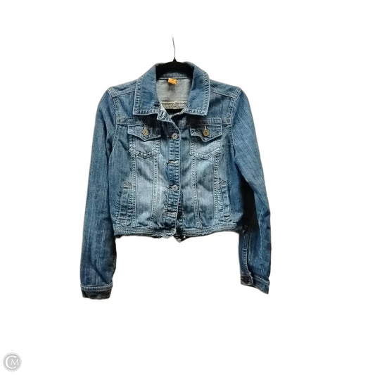 Jacket Denim By Jou Jou In Blue, Size: M
