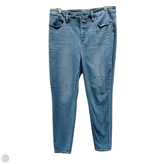 Jeans Skinny By Talbots In Blue, Size: 12