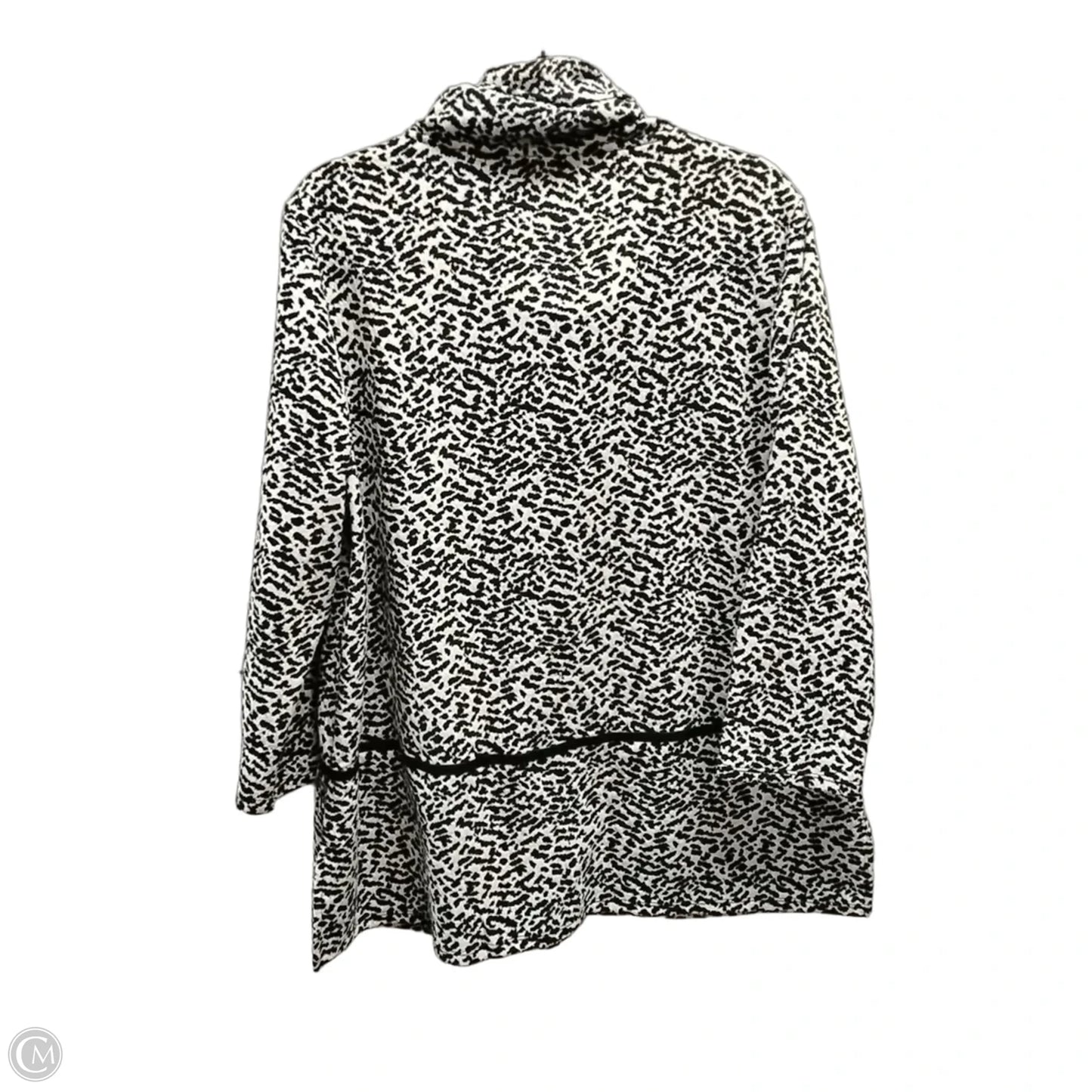 Sweater By Multiples In Leopard Print, Size: L