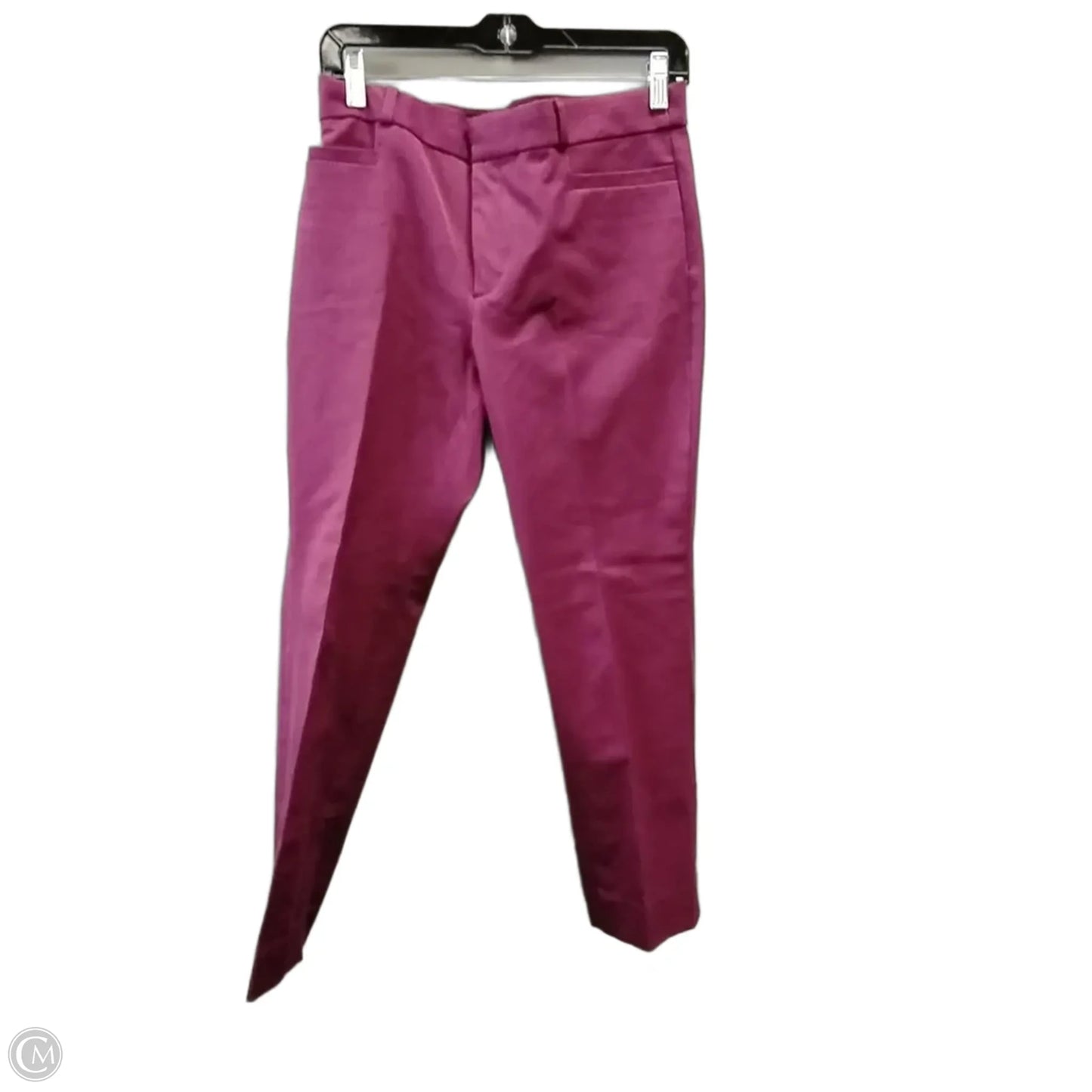 Pants Cropped By Banana Republic In Purple, Size: 12p