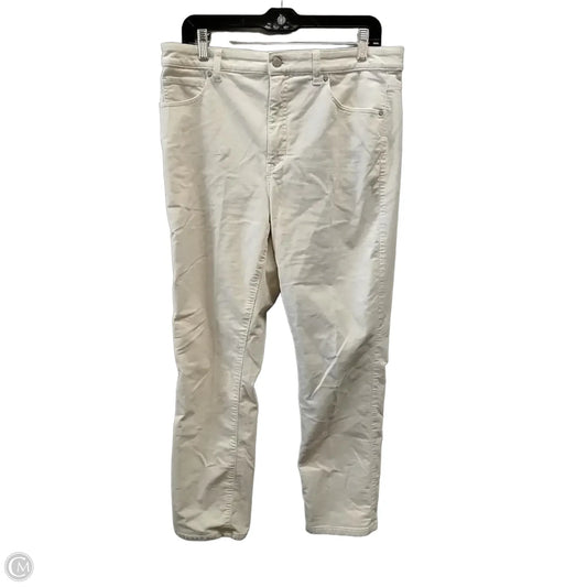 Pants Corduroy By Talbots In Beige, Size: 12p
