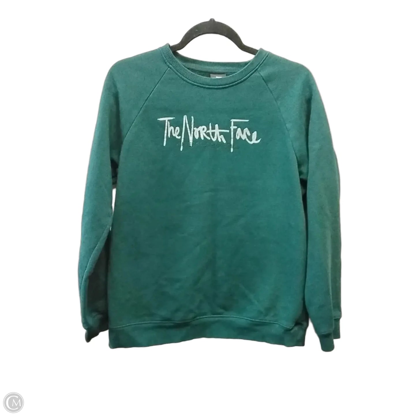 Sweatshirt Crewneck By The North Face In Green, Size: M