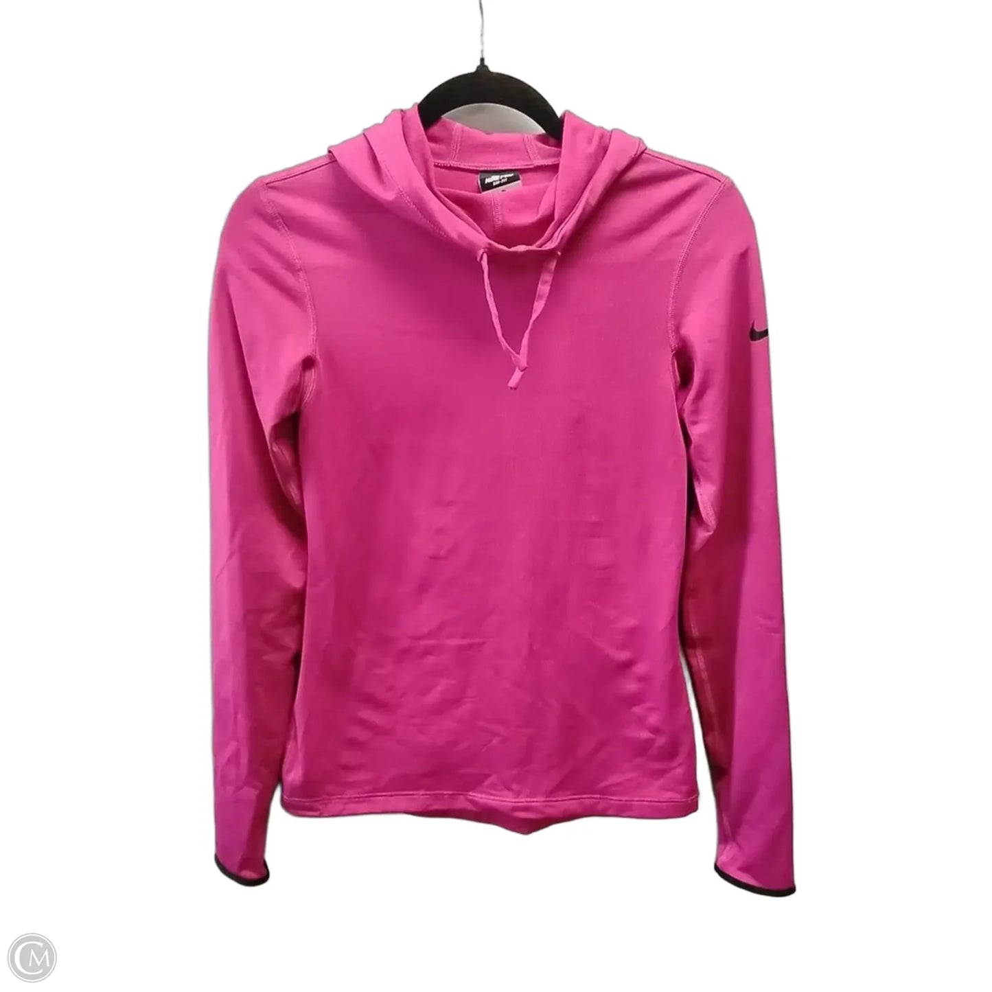 Sweatshirt Hoodie By Nike In Pink, Size: S
