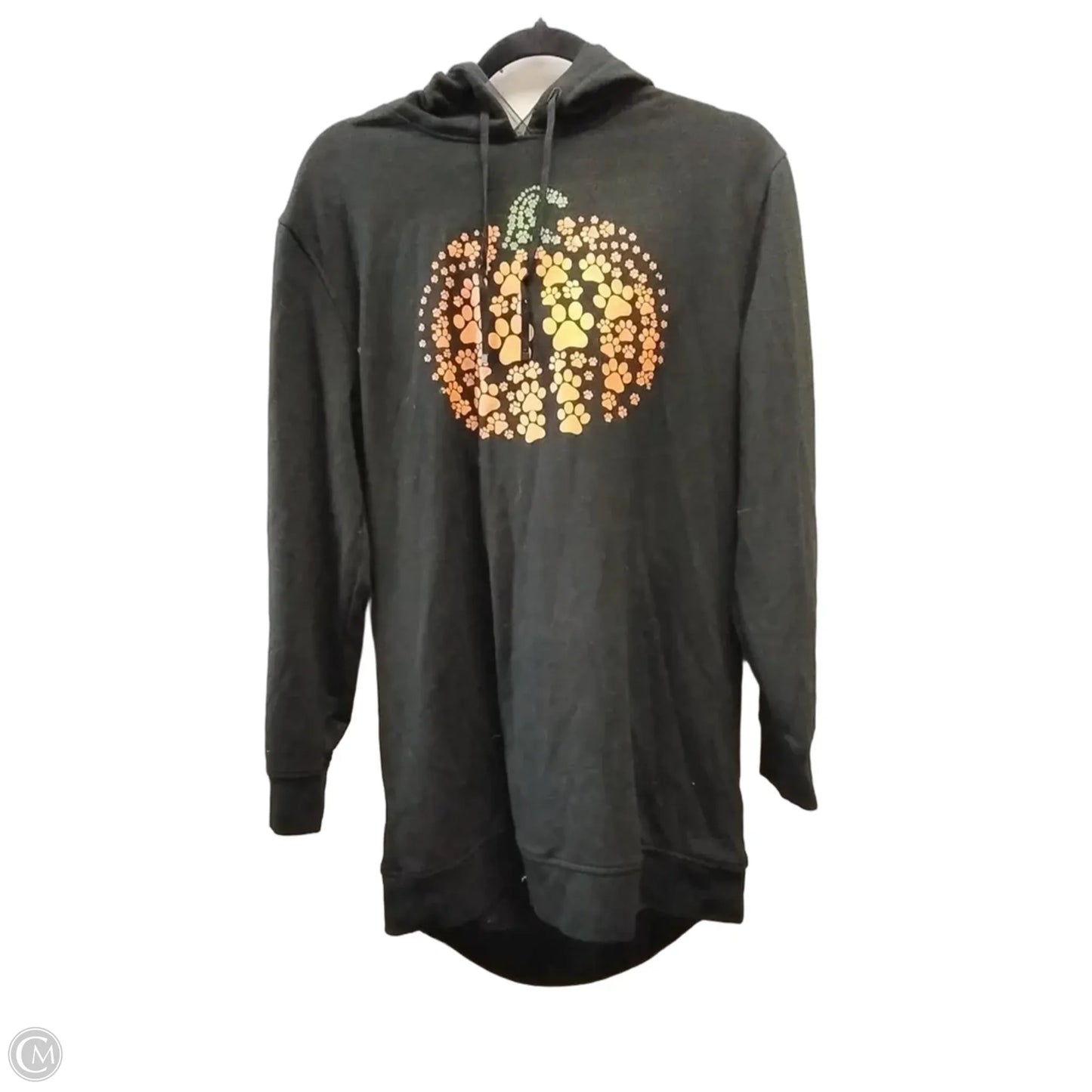 Sweatshirt Hoodie By Victorias Secret In Black, Size: M