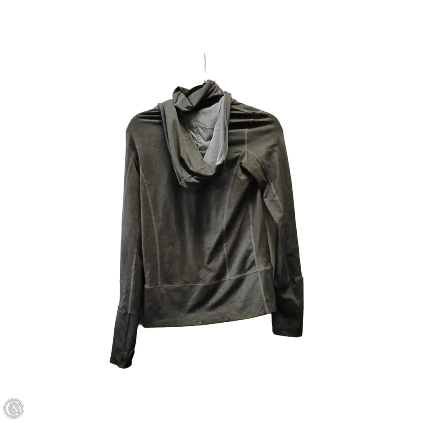 Athletic Jacket By Lululemon In Grey, Size: S