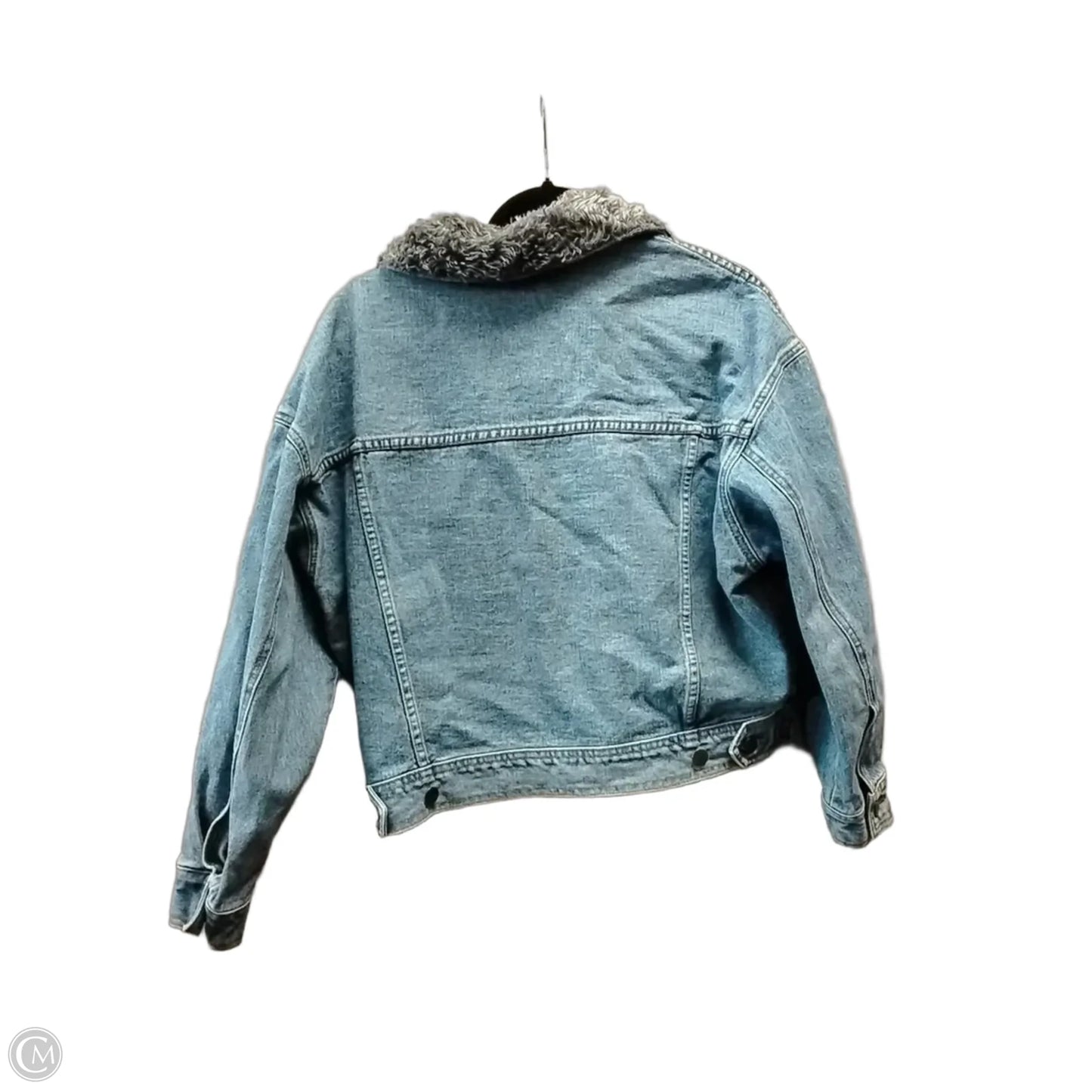 Jacket Denim By Karen Kane In Blue, Size: S