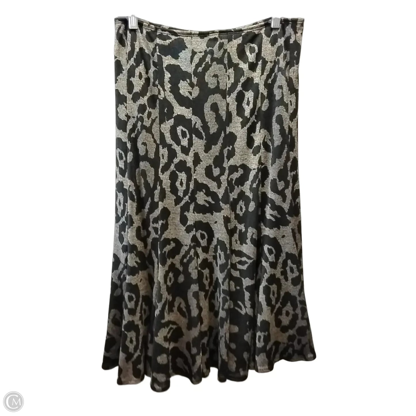 Skirt Midi By Frank Lyman In Leopard Print, Size: 14