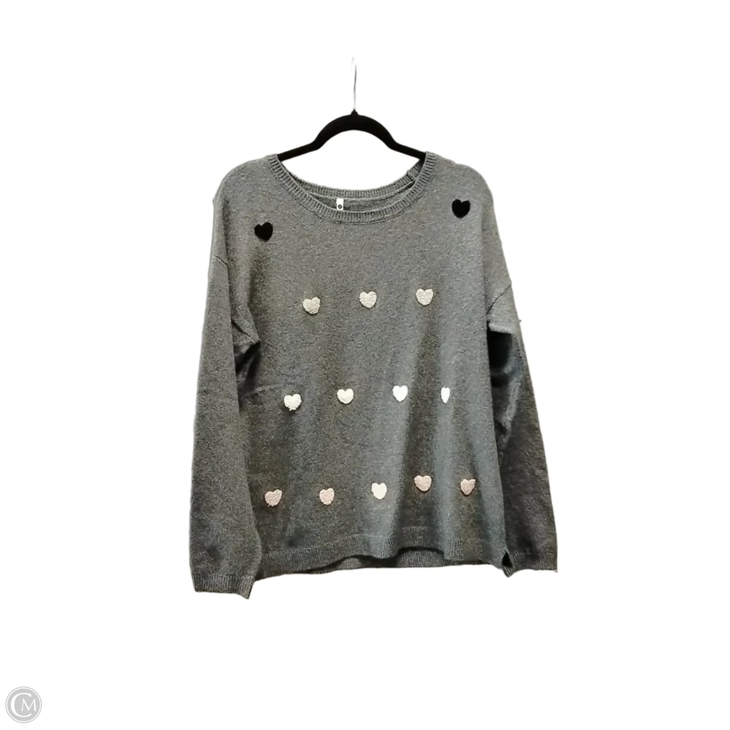 Sweater By Leo And Nicole In Grey, Size: M