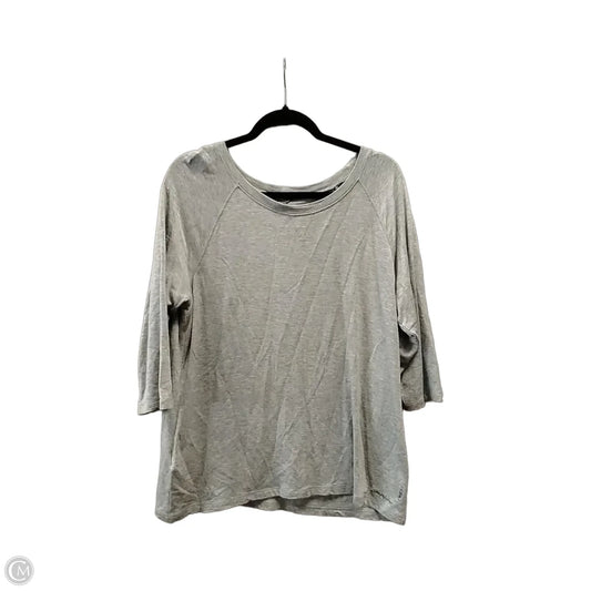 Sweater By Eddie Bauer In Grey, Size: Xl