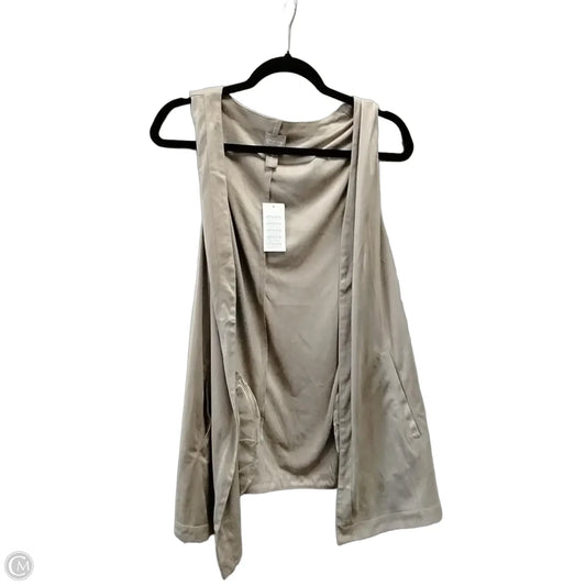 Vest Other By Chicos In Tan, Size: L