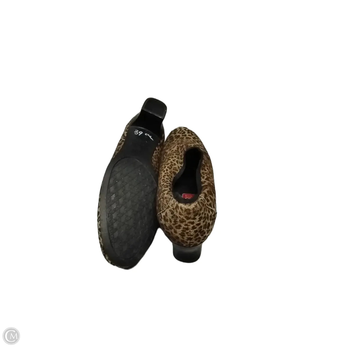 Boots Ankle Heels By Munro In Leopard Print, Size: 8